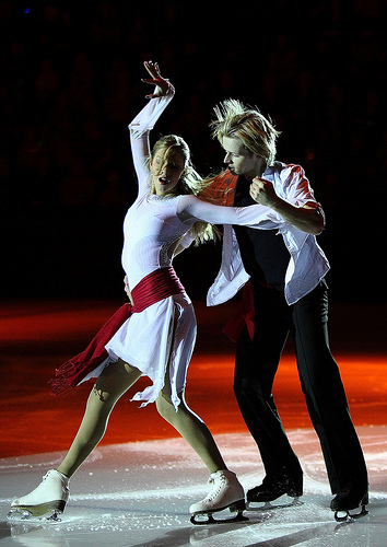 Christina and Mark Performing to Michael Jackson's "Earth Song" (Photo by David Paterson)